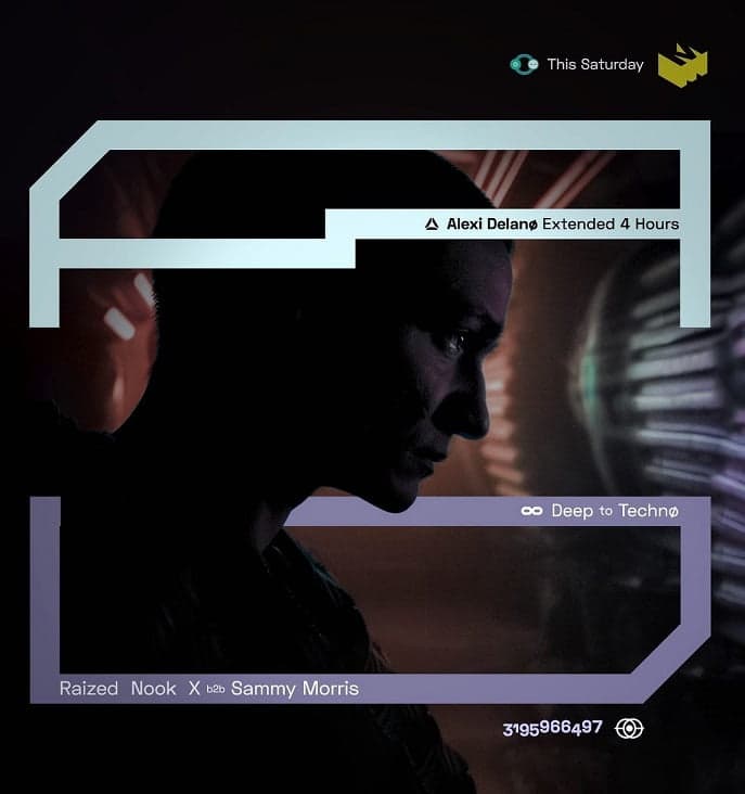 Este sábado ALEXI DELANO con refinado Extended en Moderna ¡Deep To Techno!