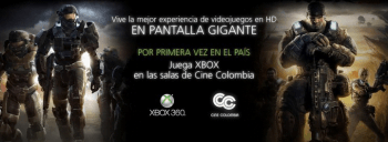 XBOX & Cine Colombia se unen... Juega en pantalla de CINE.