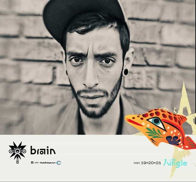 BRAIN. Lo más Selvático del Drum & Bass y el sonido digital que trae desde Bogotá sus bajos distorsionados