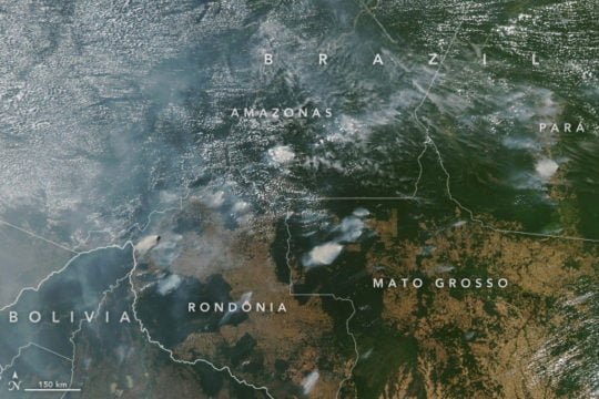 Amazonas: Incendios forestales 38% más grandes, 16 días en llamas