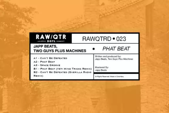 El sello bogotano RAW QUARTER presenta su nueva referencia ”PHAT BEAT”