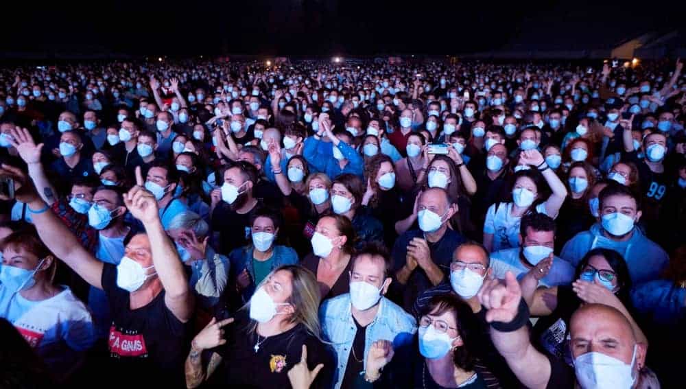El concierto masivo realizado en Barcelona como experimento clínico