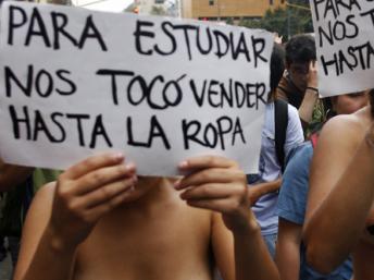 Estudiantes realizarán mañana jueves jornada nacional de protesta en toda Colombia