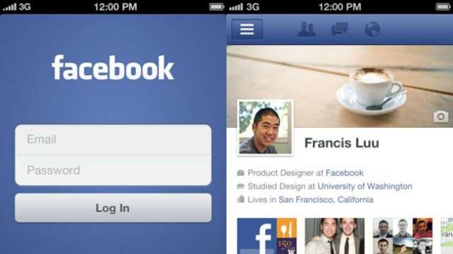 Facebook actualiza su aplicacion para Iphones.. le añade el timeline