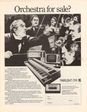 Peter Vogel cumple hoy 59 años, creador de uno los samplers más emblemáticos: el Fairlight CMI...