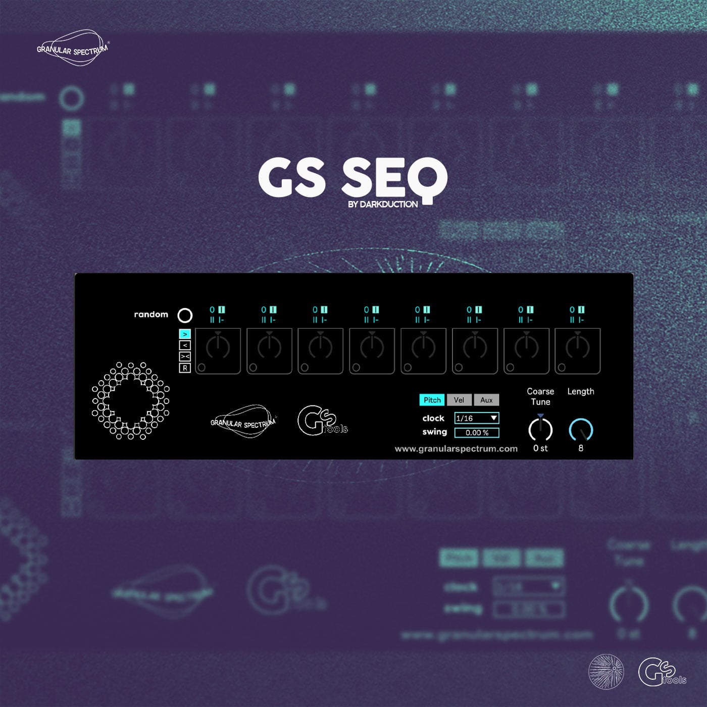 Darkduction lanza su nuevo secuenciador midi ‘GS SEQ’ a través de GRANULAR SPECTRUM