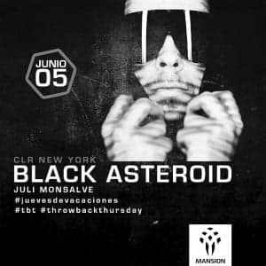 Pasa HOY por Tropical Cocktails de la 9 (Lleras) y reclama Cortesias para Black Asteroid, Camisetas y un Tropical Cocktail