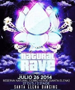 :: Sponsored :: Natural Rave Festival este sábado en Santa Elena