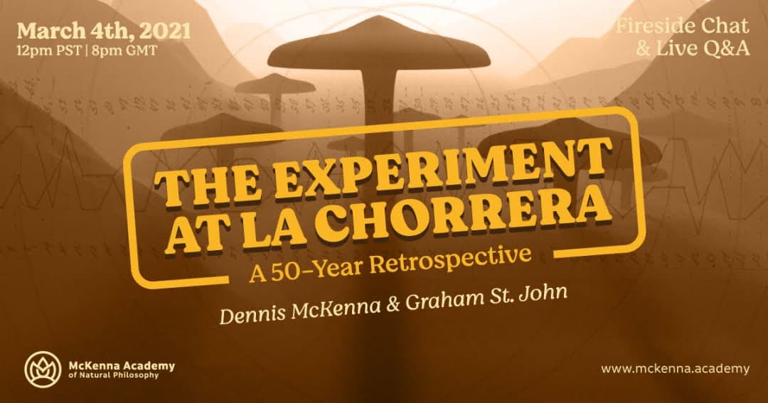 Las instrucciones de la máquina del Tiempo que un “Maestro Amazónico” le comunicó telepáticamente a Terence McKenna