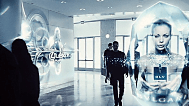 En tan solo 40 años nuestras vidas se parecerán a MINORITY REPORT