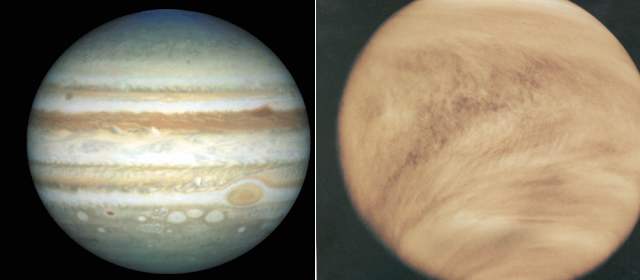 Venus y Júpiter se acercan en el cielo