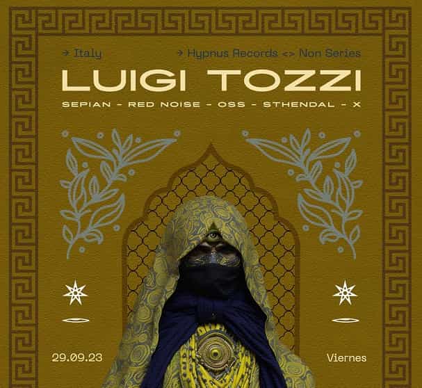 ¡LUIGI TOZZI! La fiesta más Interdimensional del bimestre este Vie 29 de septiembre