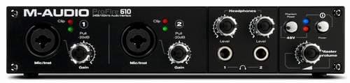 Nueva interfaz M-Audio Profire 610