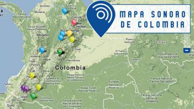 Envia tus propias grabaciones, construyamos entre todos el Mapa Sonoro de Colombia