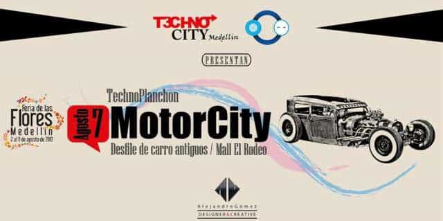 MOTORCITY 2013 “Technoplanchon” Desfile de Autos Clásicos ¡¡ 7 de Agosto Miércoles festivo ¡¡