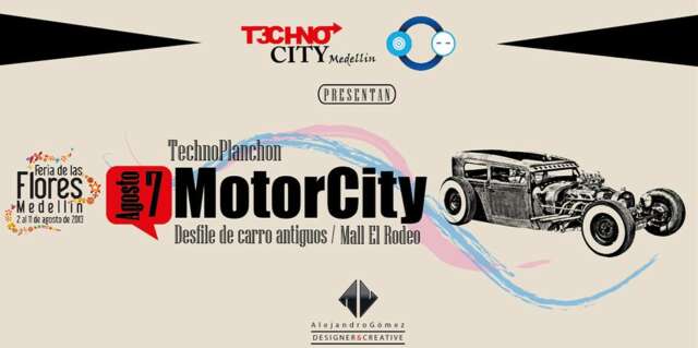 MOTORCITY 2013 “Technoplanchon” Desfile de Autos Clásicos ¡¡ 7 de Agosto Miércoles festivo ¡¡