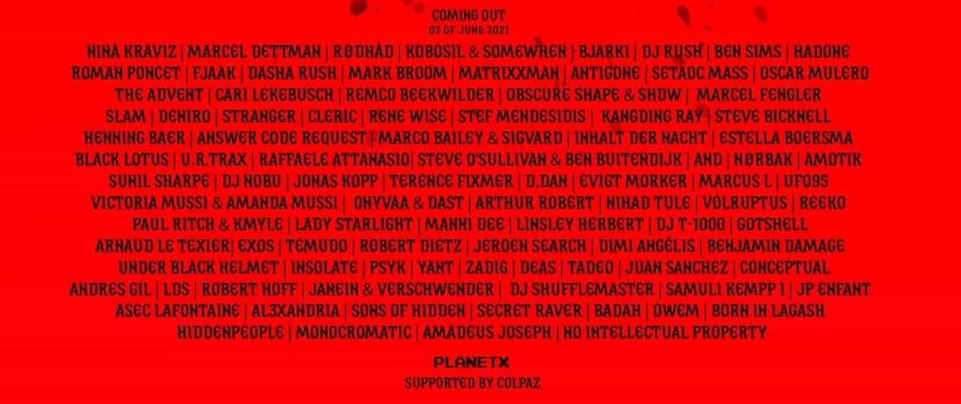 100 YEARS OF COLOMBIA: Escena techno mundial por los Derechos Humanos