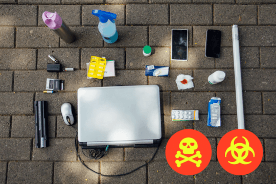 Ni a la basura ni al reciclaje: ojo con estos 6 residuos peligrosos