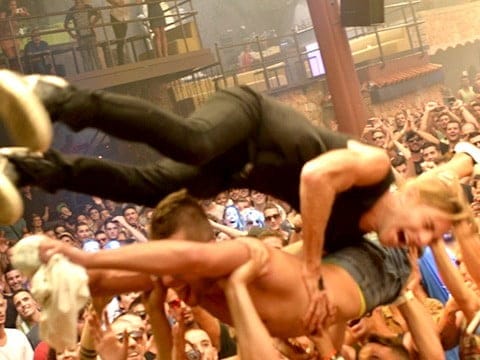 Richie Hawtin pierde los papeles a su paso por Cocoon...
