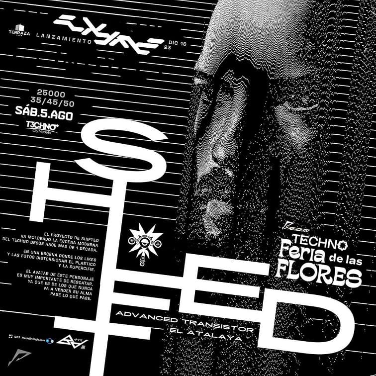 SHIFTED el Rey del Techno Experimental en Medellín