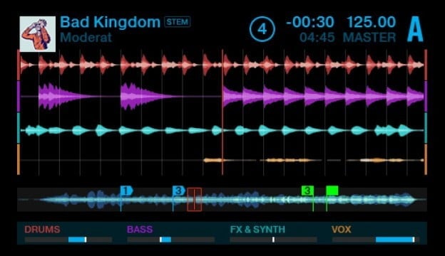 Stems el nuevo MP4 para Djs