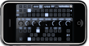 La IPHONE app mas ACIDECENTE: TECHNOBOX! 303, 808, 909 drum machines y hasta más!