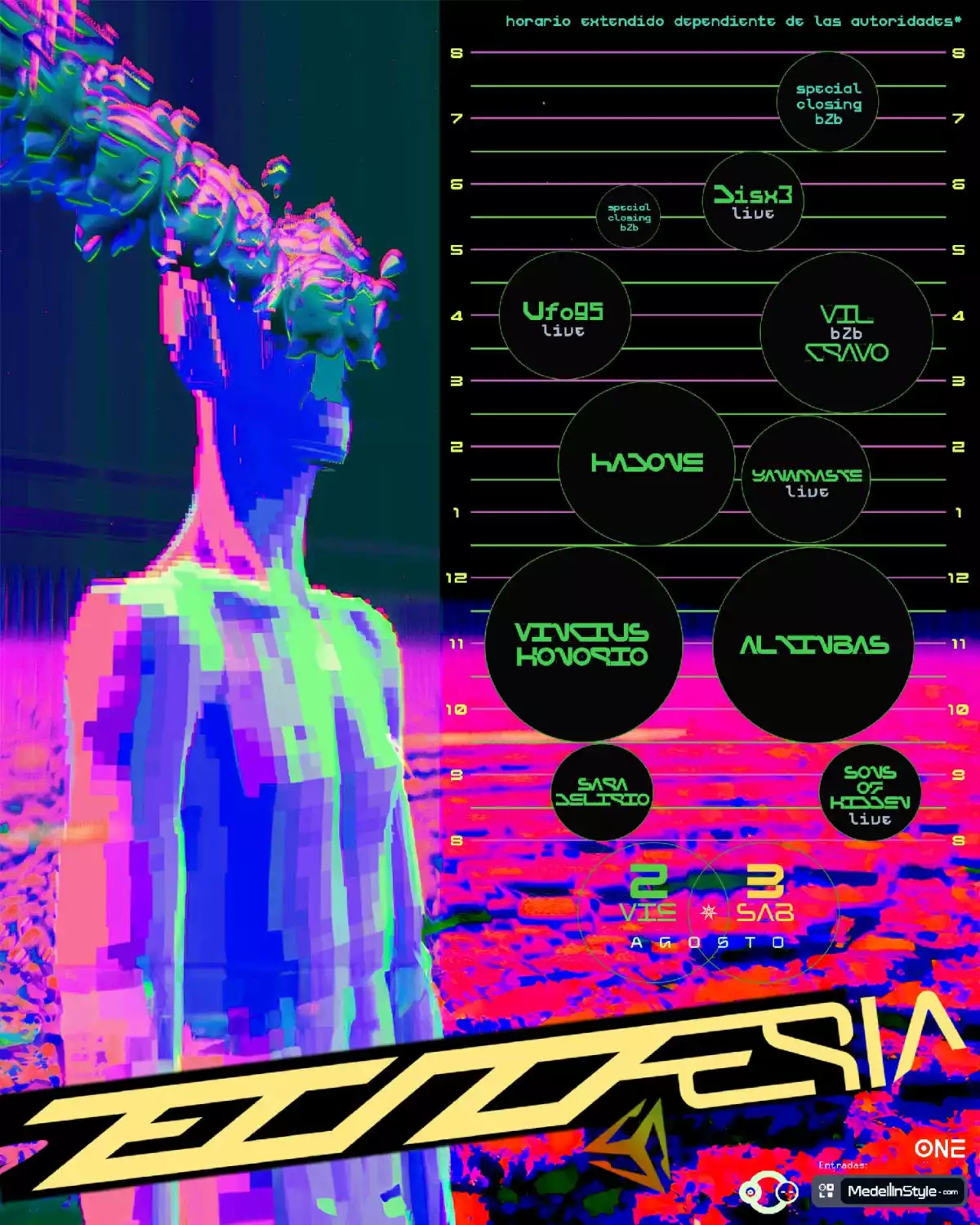 TechnoFeria 2024 presenta el TimeTable para el 2 y 3 de Agosto ( AfterHours y B2B Sorpresa )