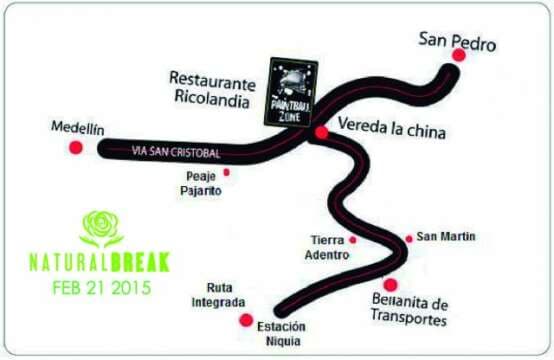 En la via a San Pedro también hay parche el Natural Break