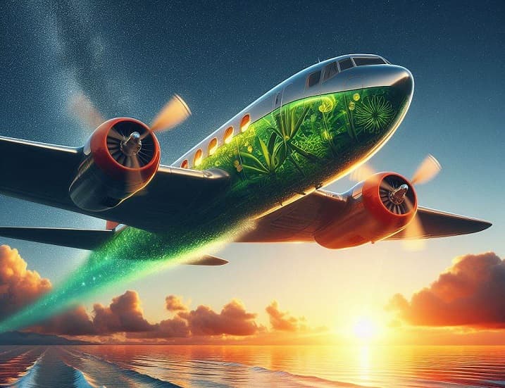 El primer vuelo transatlántico con combustible sostenible