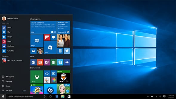 Como descargar e instalar la Windows 10 Creators Update