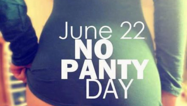 Hoy Sábado 22 de Junio se celebra "No Panty Day"