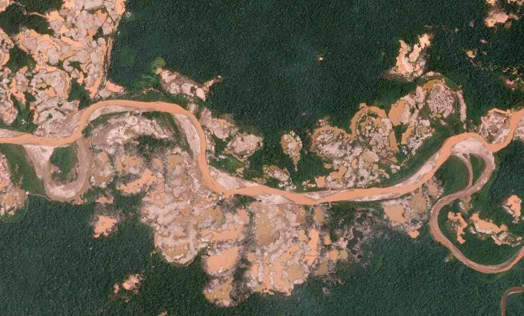 La deforestación en imágenes satelitales