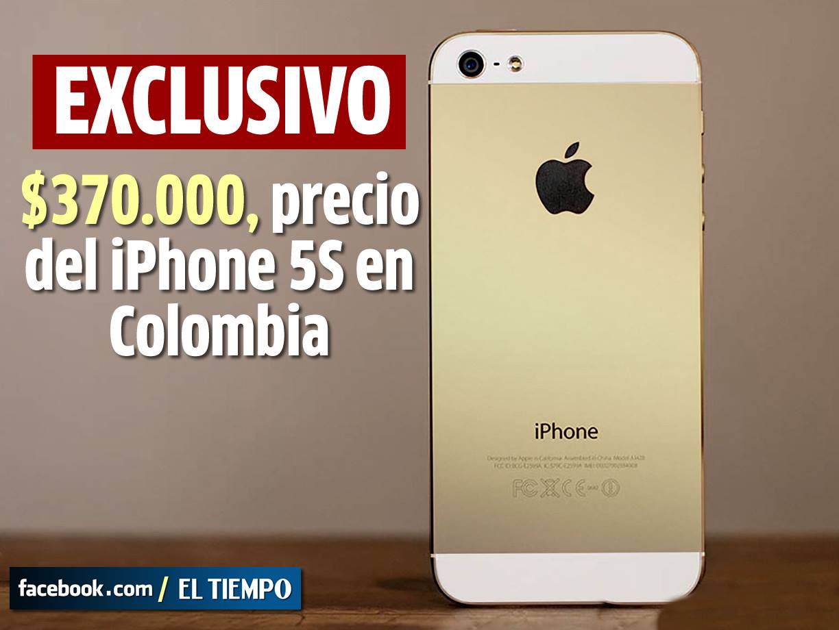 Apple Iphone 5S a 370.000 y 5C a 230.000 pesos en Tigo Proximamente