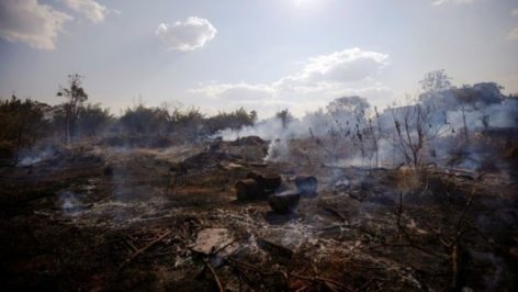 AMAZONAS: Imágenes reales del colosal incendio en el pulmón del planeta