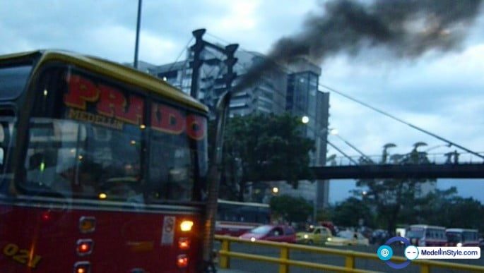 Contaminación mata 5 personas al día en Medellín