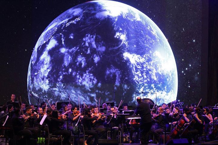 Navegación-concierto Planetario este sábado en el Parque de los Deseos...