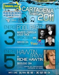 6 Dias para ver a Richie Hawtin por tercera vez en Cartagena