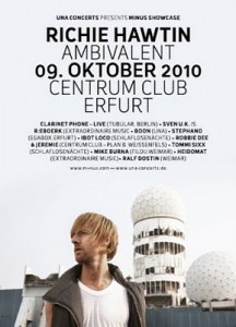 Mp3: Richie Hawtin @ M-nus Show Case - Club Centrum Erfurt - 09-10-2010