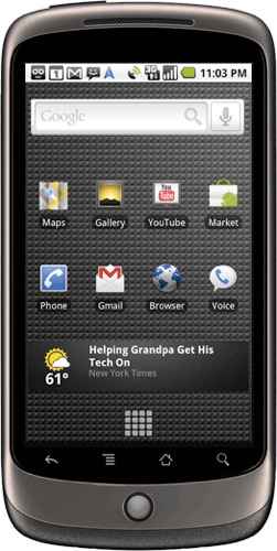 Google Nexus One, Listo y a la venta. Presentación Oficial