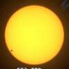 Mañana 5 de Junio al atardecer de podrá ver la sombra de Venus sobre el Sol