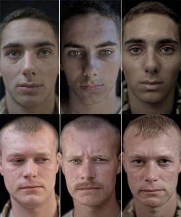 Soldados en Fotos: Antes, durante y después de Afganistán.