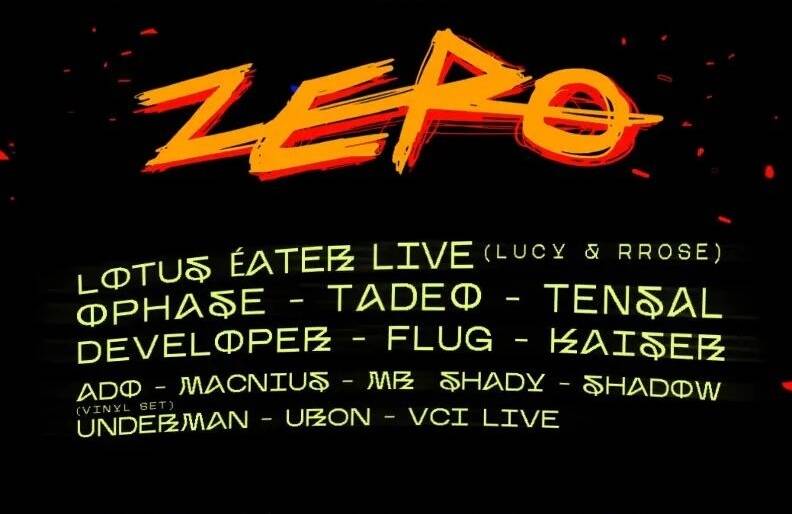 ZEROGRAVITY se toma Pereira este 26 de junio con Lotus Eater Live, Ø [Phase] y mucho más