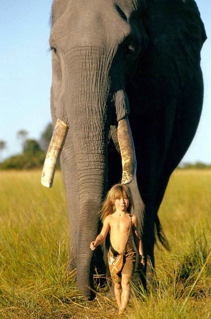 Tippi Benjamine Okanti Degri: La Verdadera Mowgli de la Selva Africana