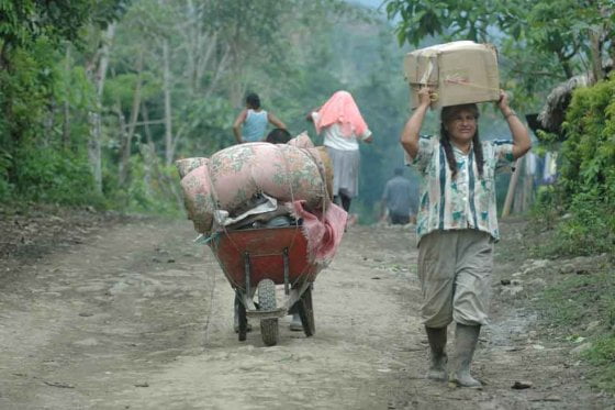 Colombia tiene Cancer: Más de 2 millones y medio de desplazados