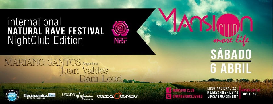 Sponsored: Agenda Mansion Club para este fin de semana @ Life Is Techno (Viernes) & Natural Rave Festival (Sábado)