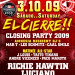 Mp3: Richie Hawtin b2b Marco Carola - Live @ Amnesia Ibiza [ Closing Party ] • 03 Oct 2009