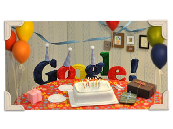 Google festeja sus 13 años de vida