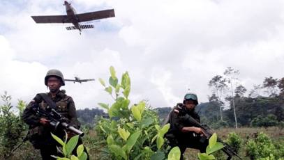 Colombia y Ecuador terminan el juicio por fumigación aérea