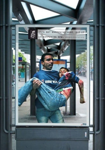 Flashback: Amnistía Internacional saca campaña de conciencia global.
