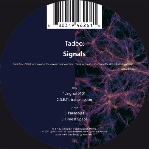 Tadeo presenta su proximo disco Signals